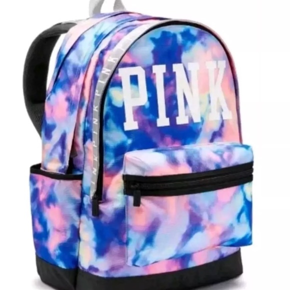 pink victoria secret school backpack